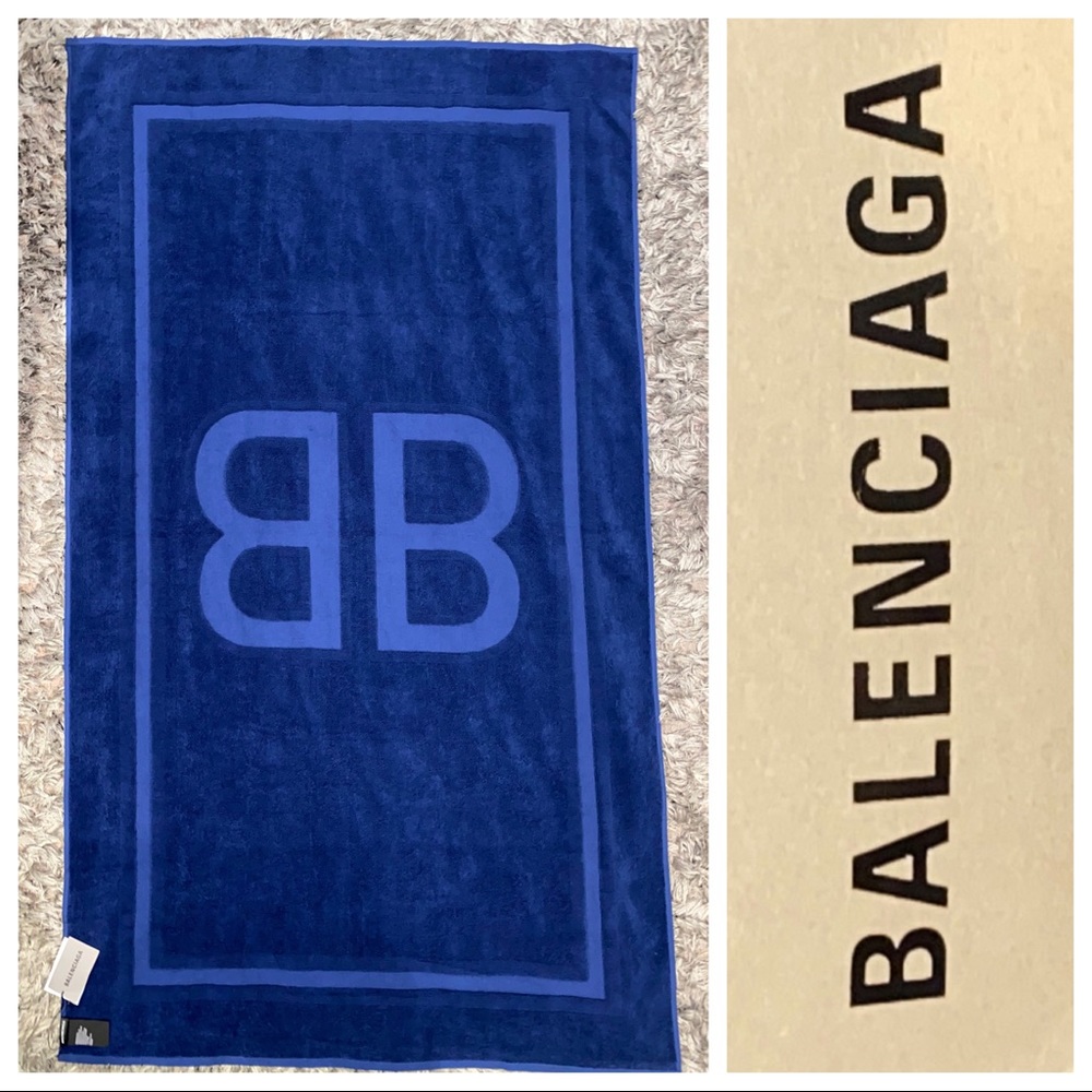Brand New Balenciaga Beach / Pool Towel